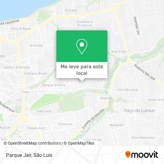Parque Jair mapa