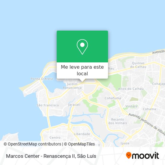 Marcos Center - Renascença II mapa
