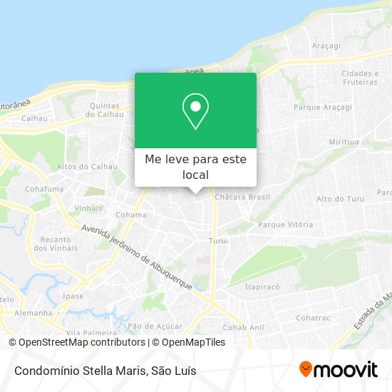 Condomínio Stella Maris mapa