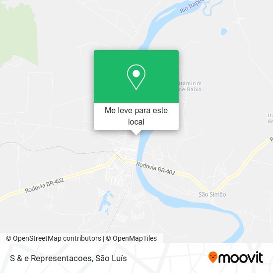 S & e Representacoes mapa