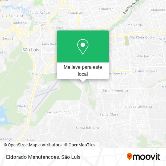 Eldorado Manutencoes mapa