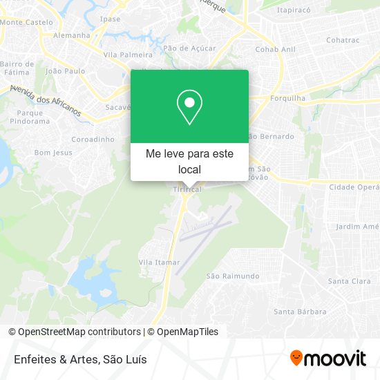 Enfeites & Artes mapa