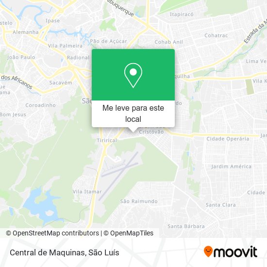 Central de Maquinas mapa