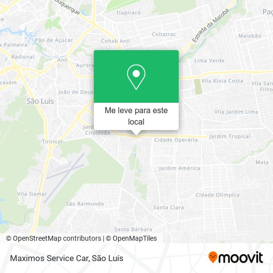 Maximos Service Car mapa