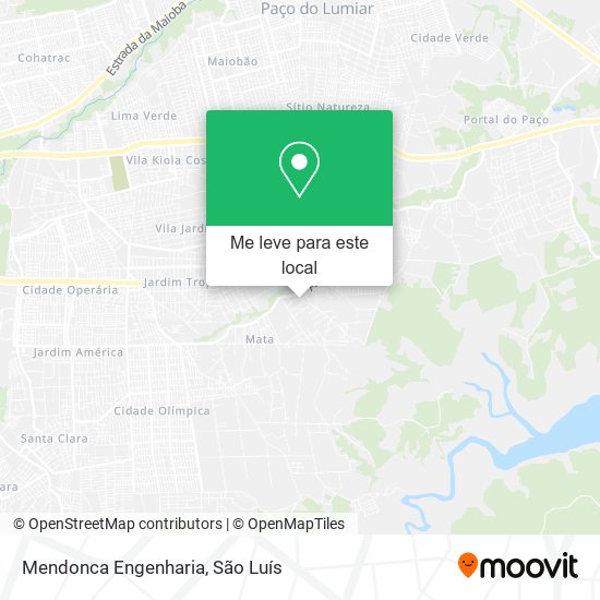 Mendonca Engenharia mapa