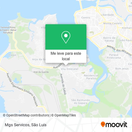 Mgs Servicos mapa