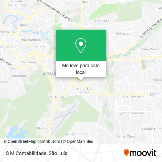 S M Contabilidade mapa