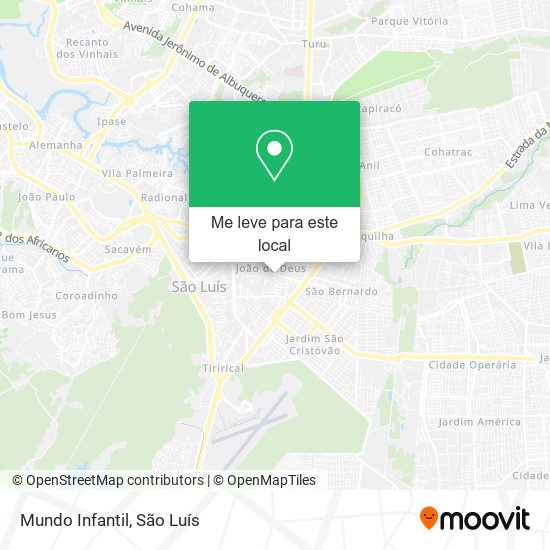 Mundo Infantil mapa