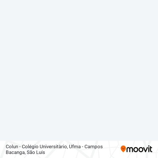 Colun - Colégio Universitàrio, Ufma - Campos Bacanga mapa