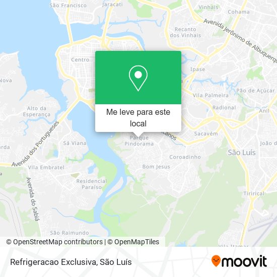 Refrigeracao Exclusiva mapa