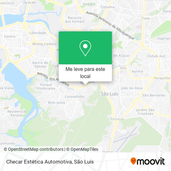 Checar Estética Automotiva mapa