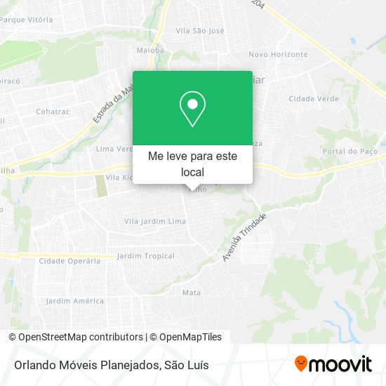 Orlando Móveis Planejados mapa