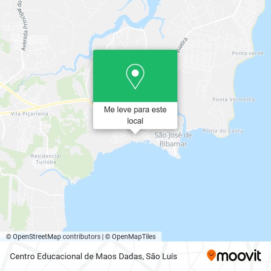 Centro Educacional de Maos Dadas mapa