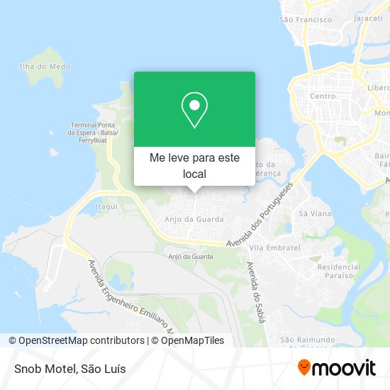 Snob Motel mapa