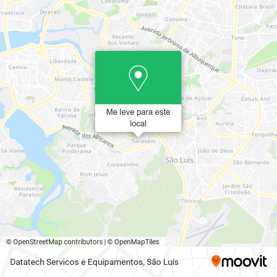 Datatech Servicos e Equipamentos mapa