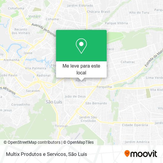 Multix Produtos e Servicos mapa