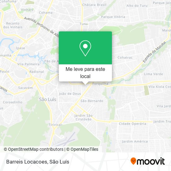 Barreis Locacoes mapa