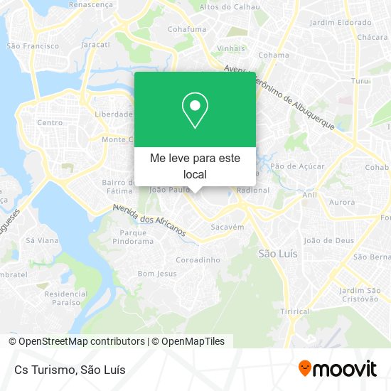 Cs Turismo mapa