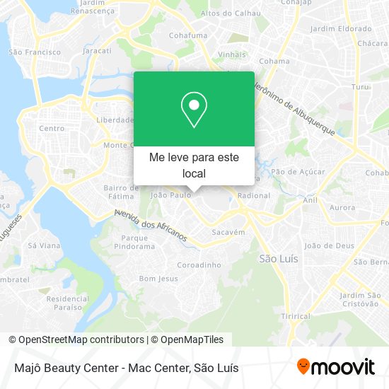 Majô Beauty Center - Mac Center mapa