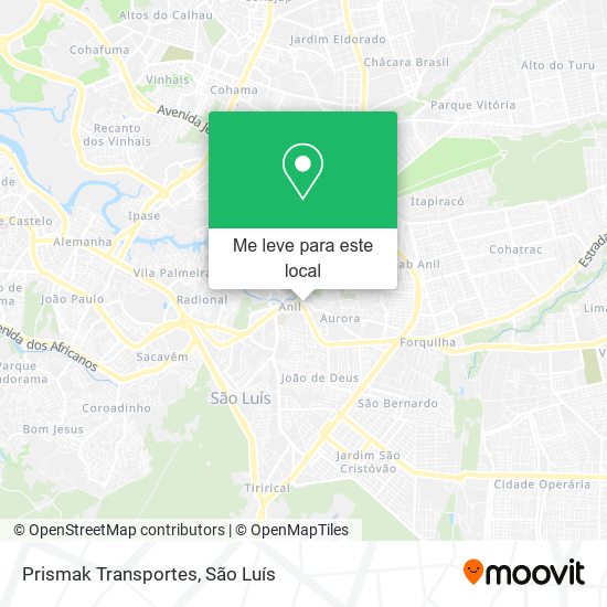 Prismak Transportes mapa