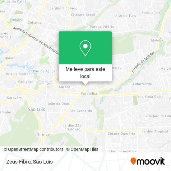 Zeus Fibra mapa