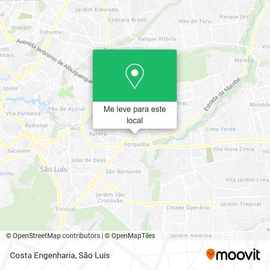 Costa Engenharia mapa
