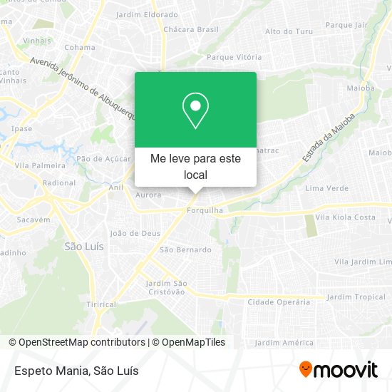 Espeto Mania mapa