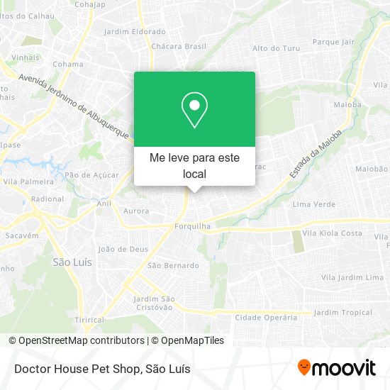 Doctor House Pet Shop mapa
