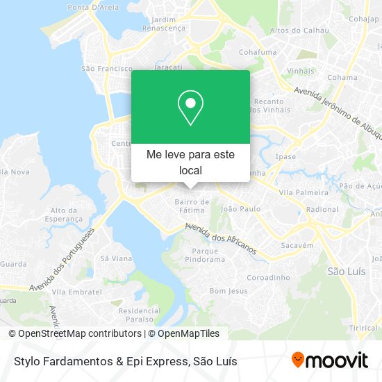 Stylo Fardamentos & Epi Express mapa