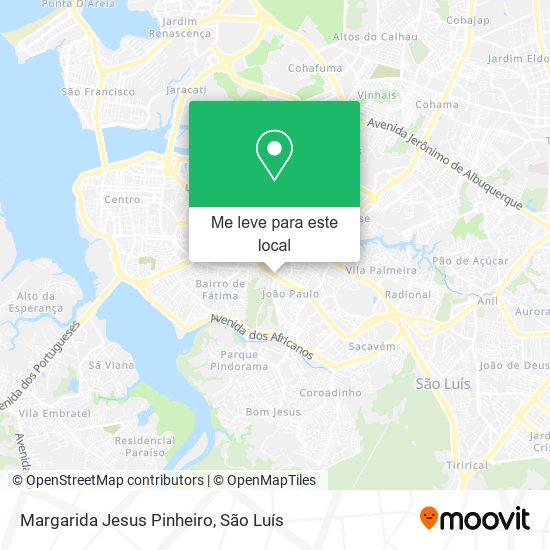 Margarida Jesus Pinheiro mapa