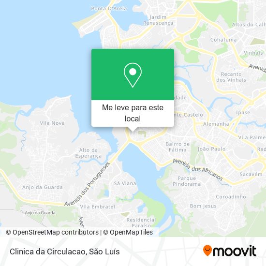 Clinica da Circulacao mapa