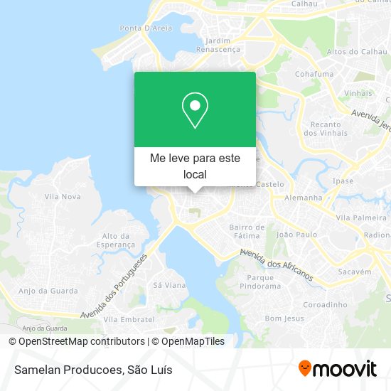 Samelan Producoes mapa