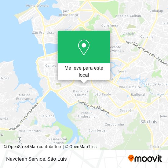 Navclean Service mapa