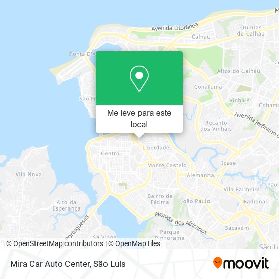 Mira Car Auto Center mapa