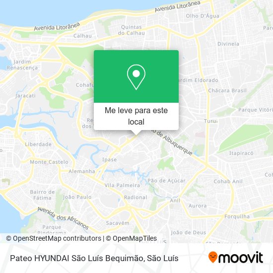 Pateo HYUNDAI São Luís Bequimão mapa