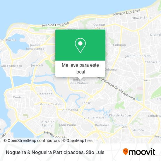 Nogueira & Nogueira Participacoes mapa