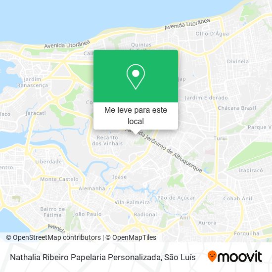 Nathalia Ribeiro Papelaria Personalizada mapa