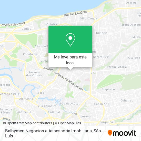 Balbymen Negocios e Assessoria Imobiliaria mapa