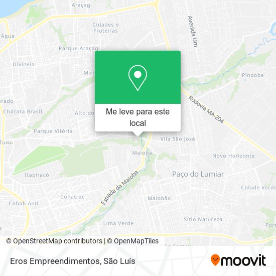Eros Empreendimentos mapa