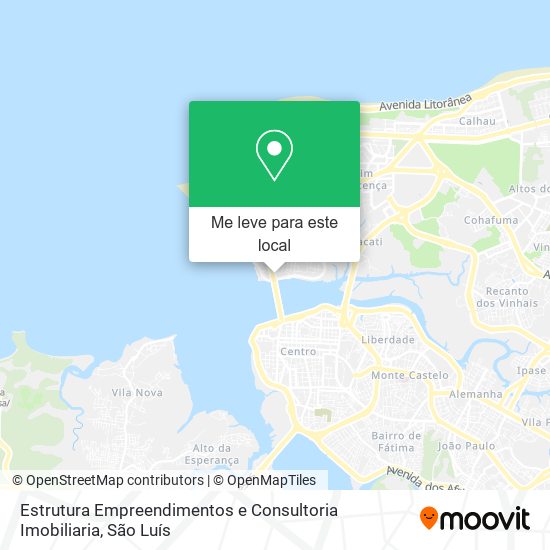 Estrutura Empreendimentos e Consultoria Imobiliaria mapa
