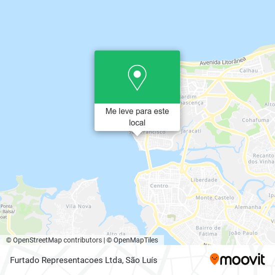 Furtado Representacoes Ltda mapa