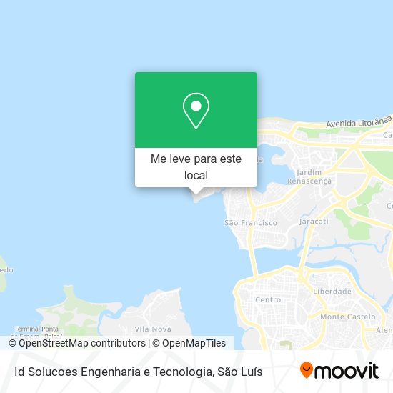 Id Solucoes Engenharia e Tecnologia mapa