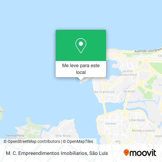 M. C. Empreendimentos Imobiliarios mapa