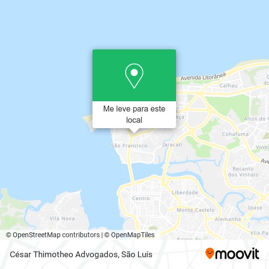 César Thimotheo Advogados mapa