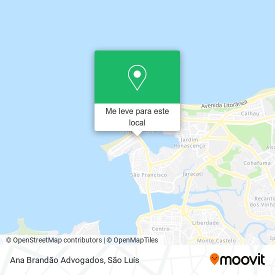 Ana Brandão Advogados mapa