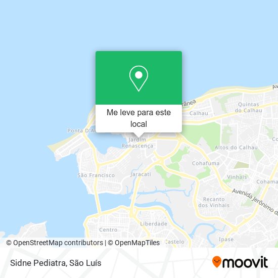 Sidne Pediatra mapa