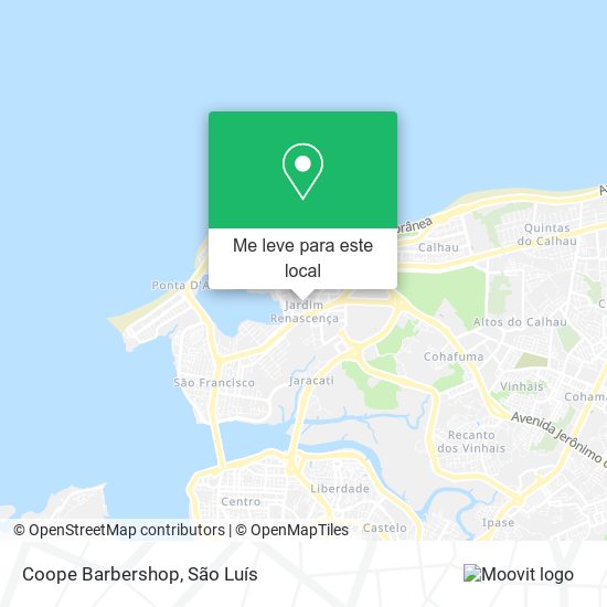 Coope Barbershop mapa
