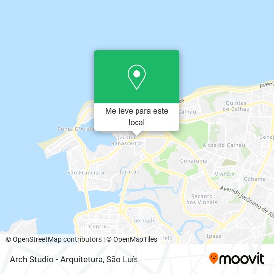 Arch Studio - Arquitetura mapa