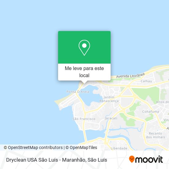 Dryclean USA São Luís - Maranhão mapa