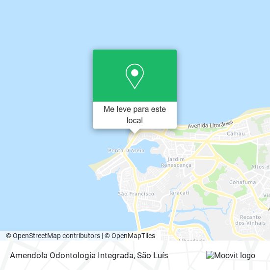 Amendola Odontologia Integrada mapa